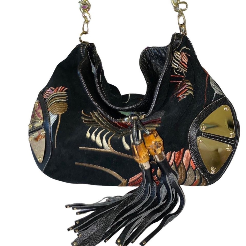 90’s Gucci Indy Cloth Handbag